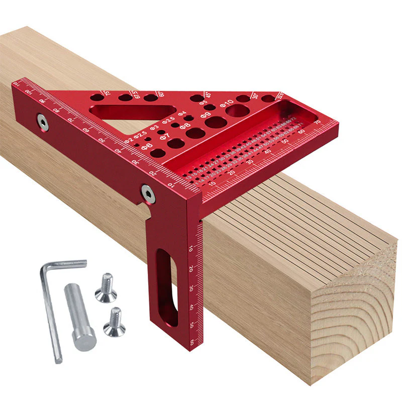 🏆🔧 Triangle en aluminium carré pour le travail du bois ✨Durée limitée 63% de réduction - Image 3