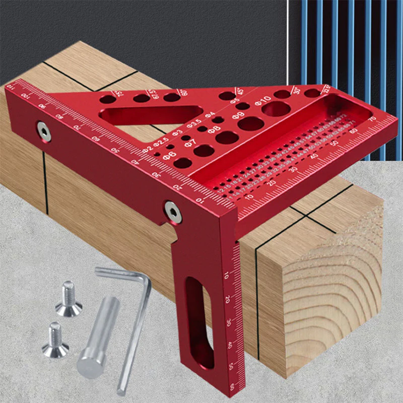 🏆🔧 Triangle en aluminium carré pour le travail du bois ✨Durée limitée 63% de réduction - Image 5