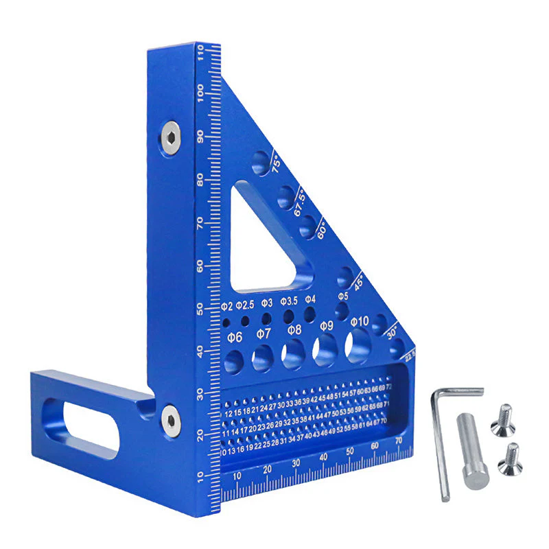 🏆🔧 Triangle en aluminium carré pour le travail du bois ✨Durée limitée 63% de réduction - Image 8
