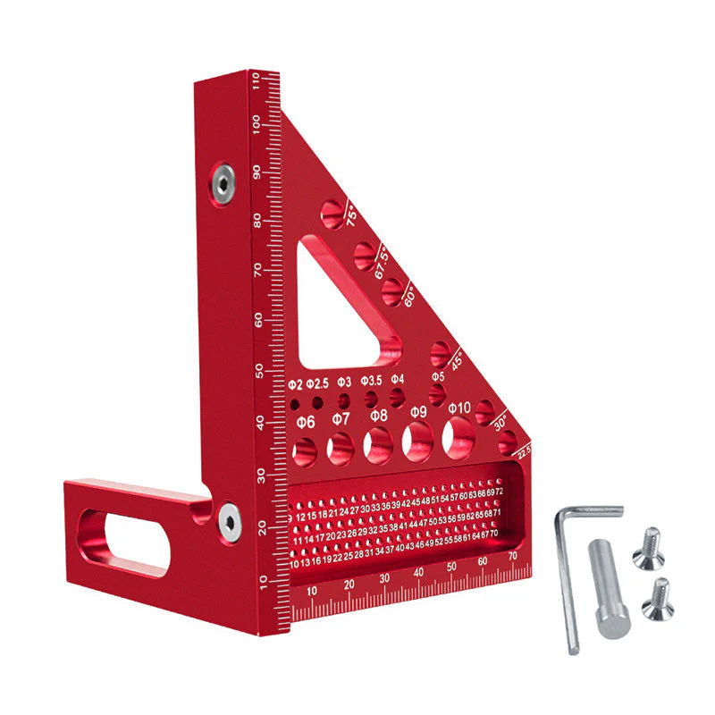 🏆🔧 Triangle en aluminium carré pour le travail du bois ✨Durée limitée 63% de réduction - Image 9