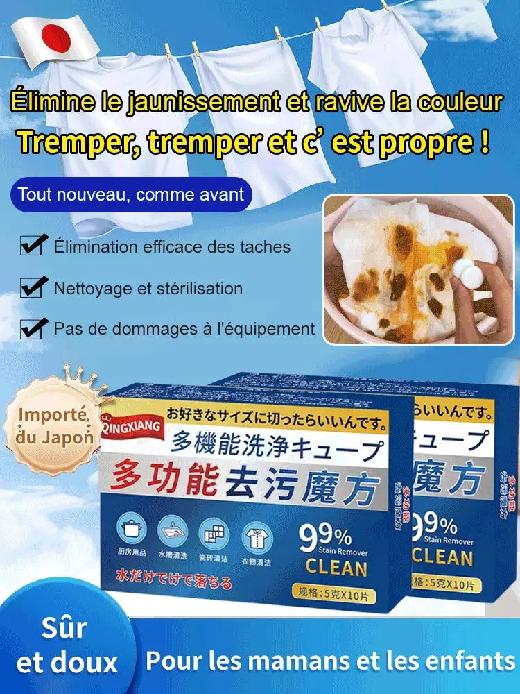 🔥Achetez-en 3 obtenez-en 5🔥Comprimés de nettoyage bio-enzymatiques multifonctionnels - Image 11