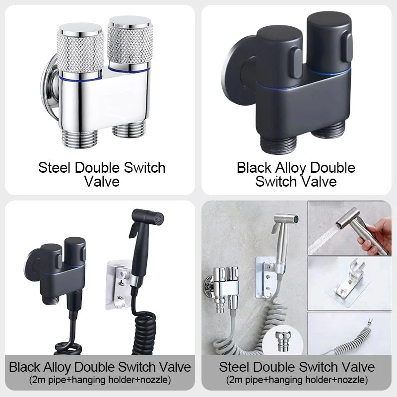 🎁 33 % DE RÉDUCTION ! 🔧✨ Vanne d'angle de sortie à double interrupteur 1/2" – Pratique et durable 🚰🌟 - Image 8