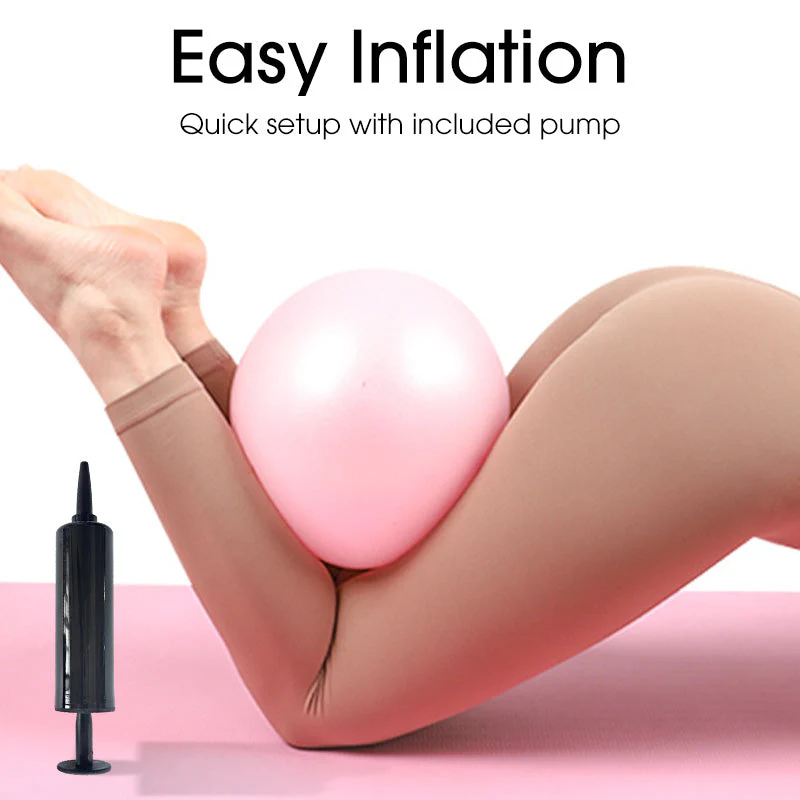 📢📢70 % de réduction !!!🧘♀️Ballon Pilates anti-éclatement de 9 pouces avec pompe - Image 2