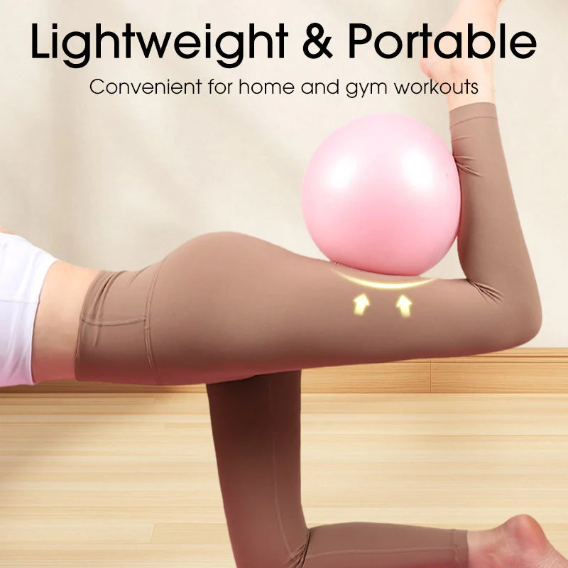 📢📢70 % de réduction !!!🧘♀️Ballon Pilates anti-éclatement de 9 pouces avec pompe - Image 4