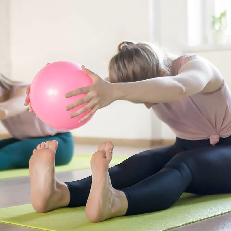 📢📢70 % de réduction !!!🧘♀️Ballon Pilates anti-éclatement de 9 pouces avec pompe - Image 7