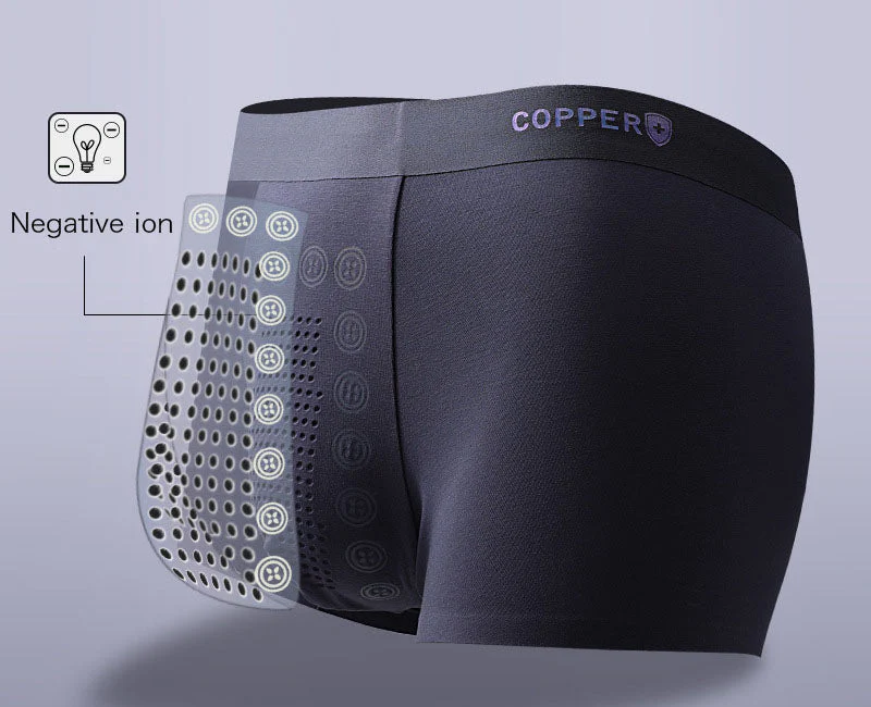 📢📢50 % DE RÉDUCTION !!! ✨🔥2 pour 1🔥💕Caleçons en modal antibactérien avec ions négatifs pour hommes - Image 4