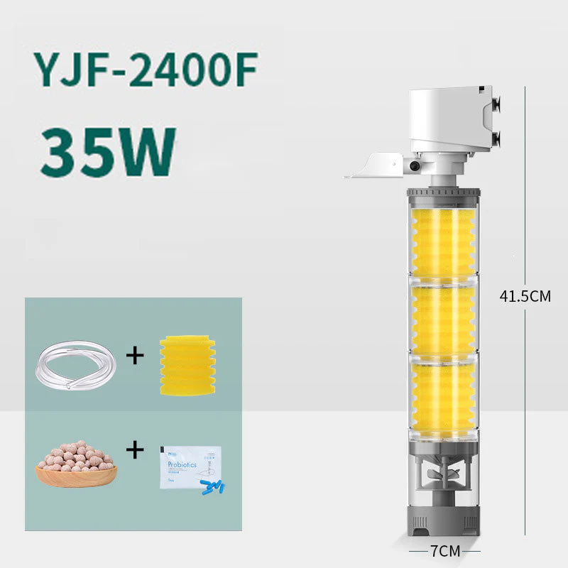 đ„50% de rĂ©ductionđ„Filtre multifonctionnel d'aquarium purifiant, filtrant et oxygĂ©nant - Image 16