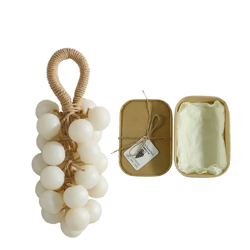 📢📢50% DE RÉDUCTION !!! ✨Savon artisanal en forme de grappe de raisin - Image 12
