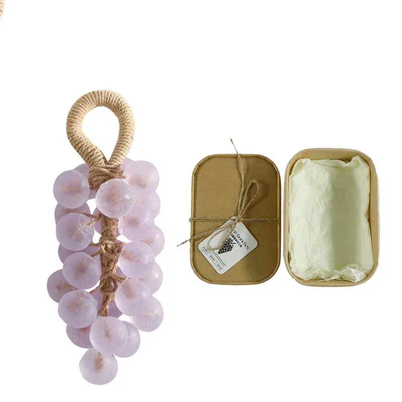 📢📢50% DE RÉDUCTION !!! ✨Savon artisanal en forme de grappe de raisin - Image 13