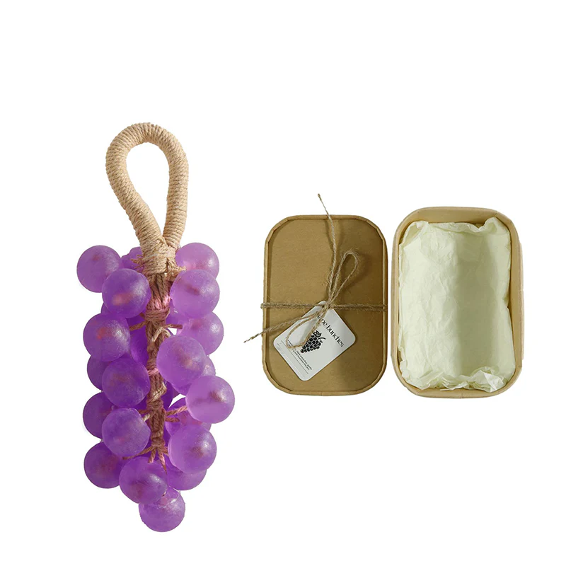 📢📢50% DE RÉDUCTION !!! ✨Savon artisanal en forme de grappe de raisin - Image 2