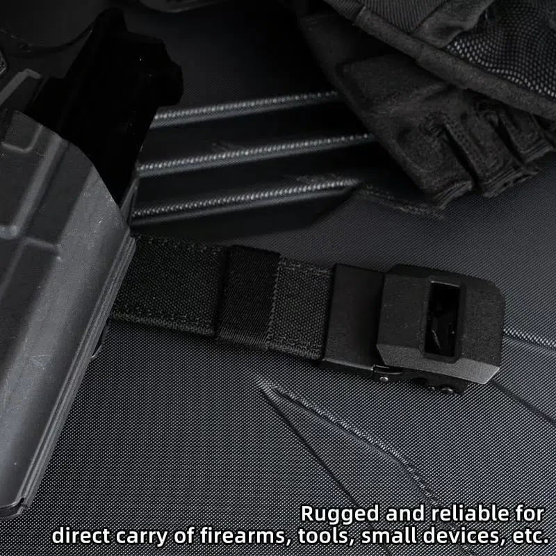 Ceinture en nylon élastique à boucle automatique pour hommes - Image 4