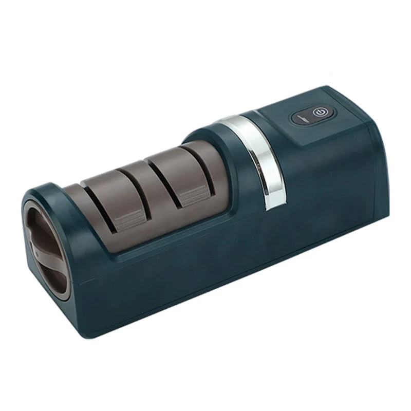 📢📢60 % de réduction !! ⏰Aiguiseur automatique pour couteaux de cuisine – Affûtage rapide, rechargeable et sans fil 🗡️🔋 - Image 11