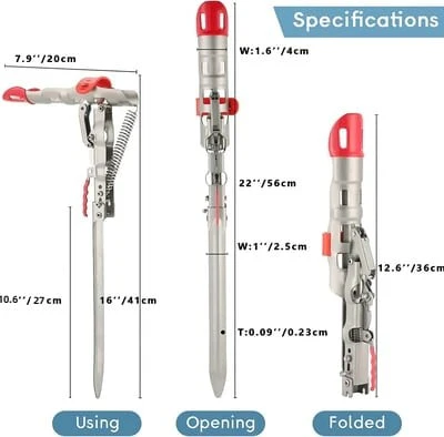 ⏳ Offres spéciales à durée limitée 🎣 Porte - canne à pêche automatique - Image 2
