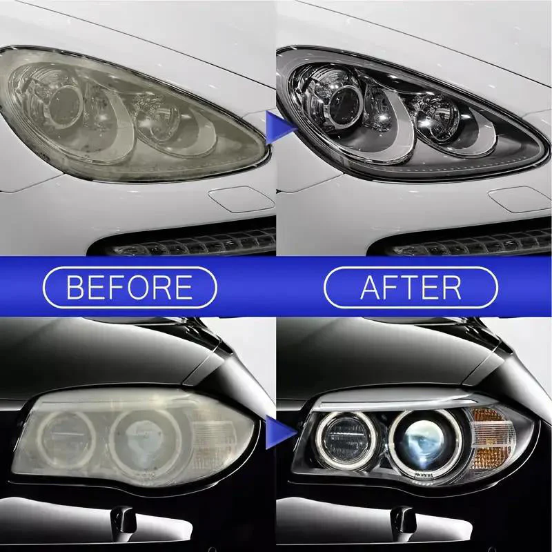 đ„Kit de rĂ©novation et de revĂȘtement de cristallisation pour phares automobilesđâš - Image 2