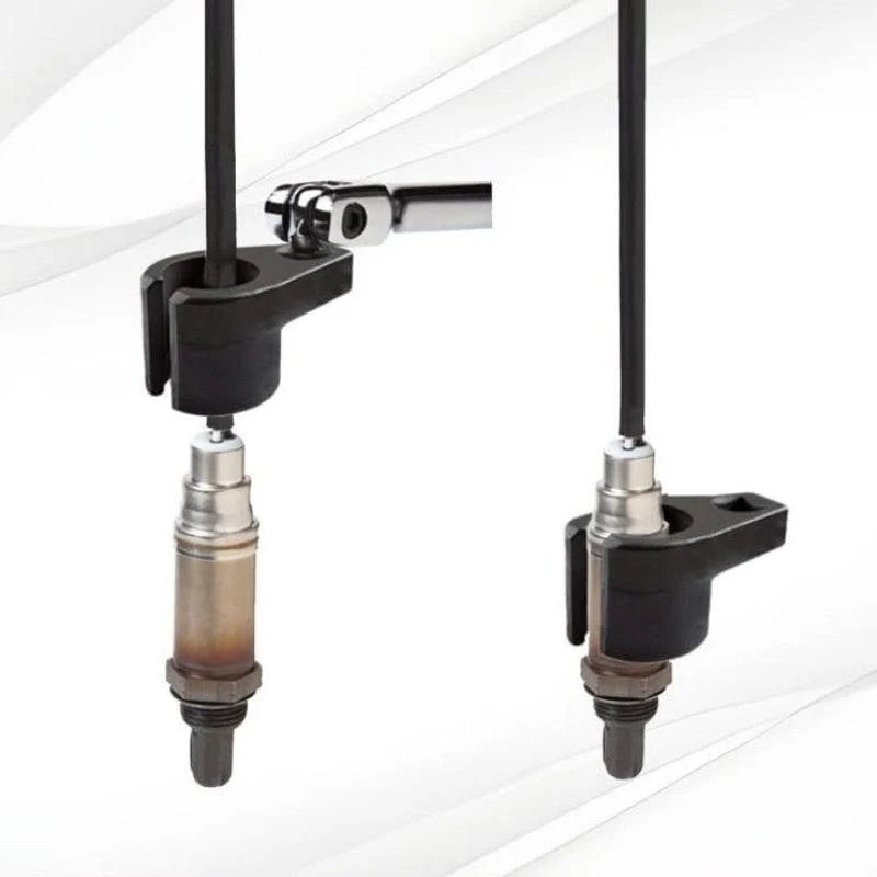 📢📢60 %  DE RÉDUCTION !! ⏰🔧Jeu de 5 pièces comprenant une douille de décalage pour capteur O2 automobile et un chasse-filet - Image 10