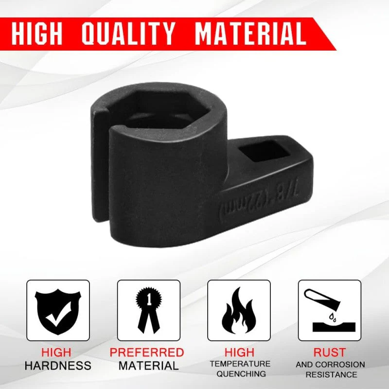 📢📢60 %  DE RÉDUCTION !! ⏰🔧Jeu de 5 pièces comprenant une douille de décalage pour capteur O2 automobile et un chasse-filet - Image 8