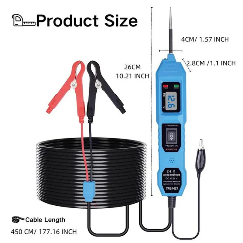 📢📢60 % de réduction !! ⏰Testeur de circuits automobiles - Image 10