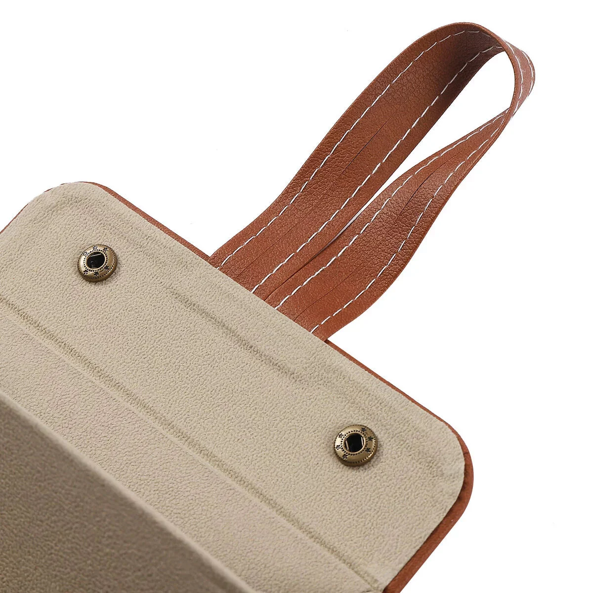 🎉🎉🎉🥳🥳👓 Sac de rangement en cuir Multi - lunettes - Image 7