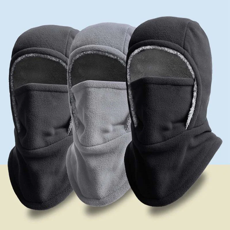 🧣 55% DE RÉDUCTION! ✨ Cagoule Unisexe Coupe-Vent - Matière Polaire Respirante avec Protection Visage Intégrale pour Sports d'Hiver ❄️🔒 - Image 6