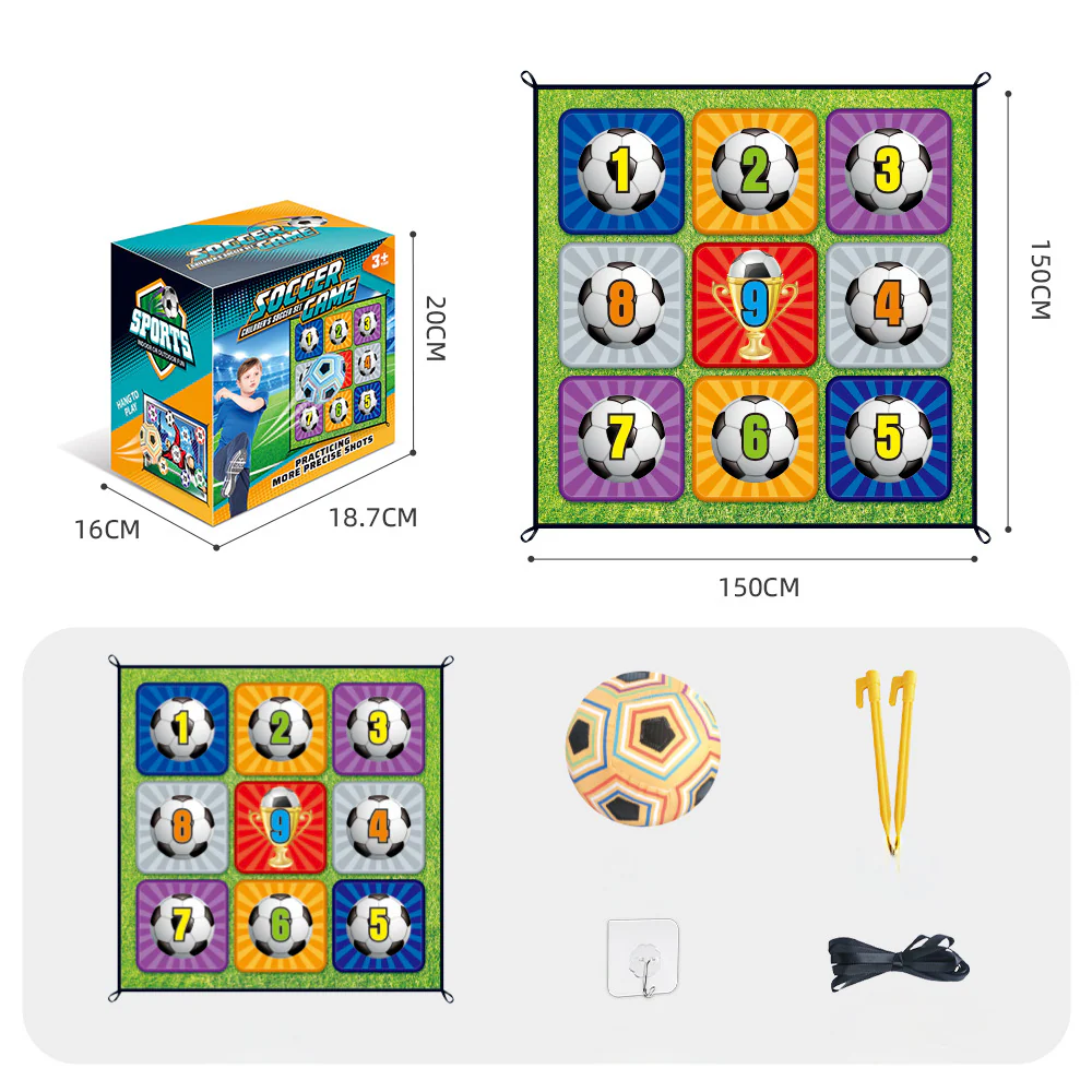 🎉Nouvelles offres spéciales - 49 % de réduction💥Ensemble de jeu de ballon de football pour enfants - Image 15