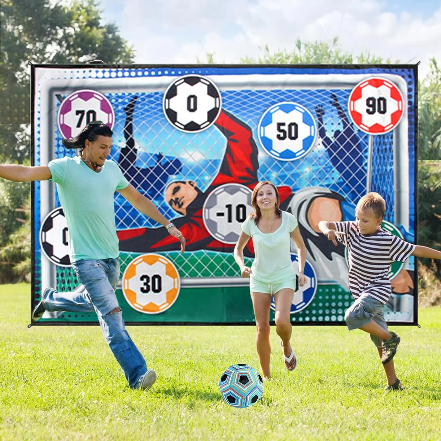 🎉Nouvelles offres spéciales - 49 % de réduction💥Ensemble de jeu de ballon de football pour enfants - Image 3
