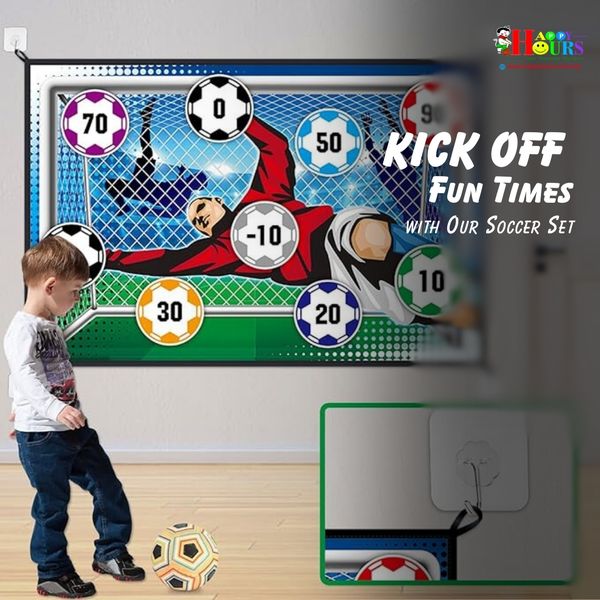 🎉Nouvelles offres spéciales - 49 % de réduction💥Ensemble de jeu de ballon de football pour enfants - Image 7