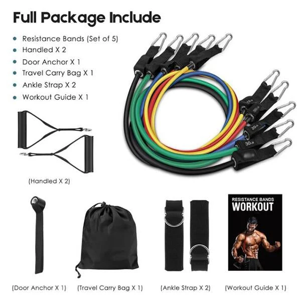 💪🏅🏅12PCS Bandes de résistance - Image 8