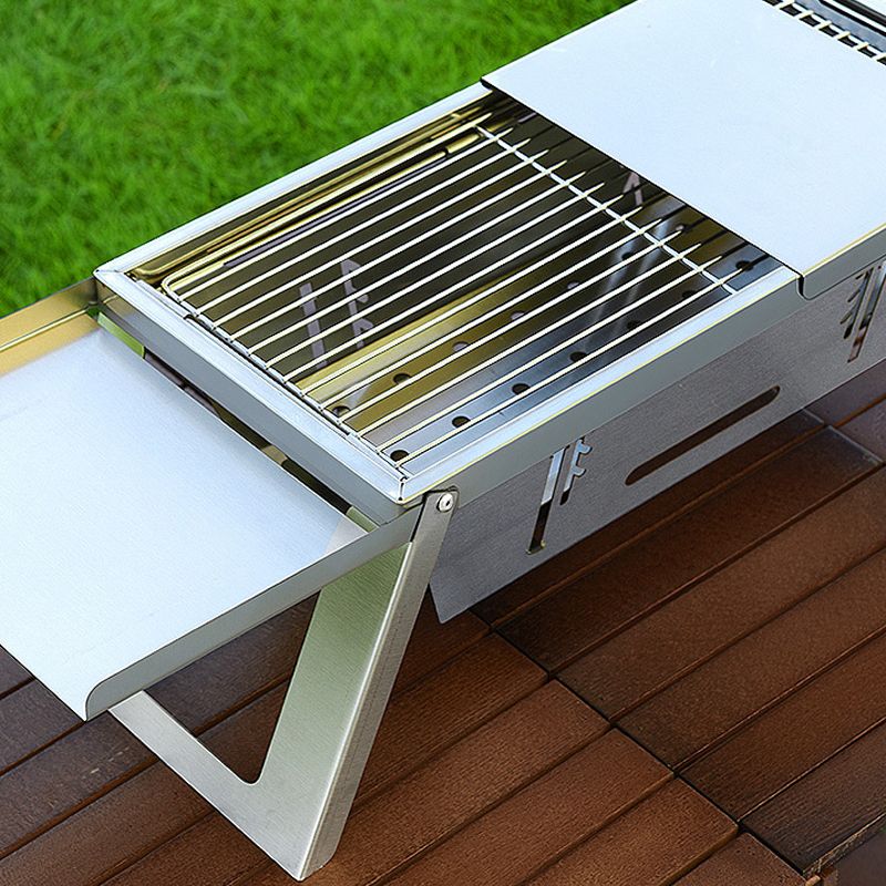 🔥🔥⏳ Limite de production de 66% 🎁 Gril extérieur pliable en acier inoxydable - Image 12