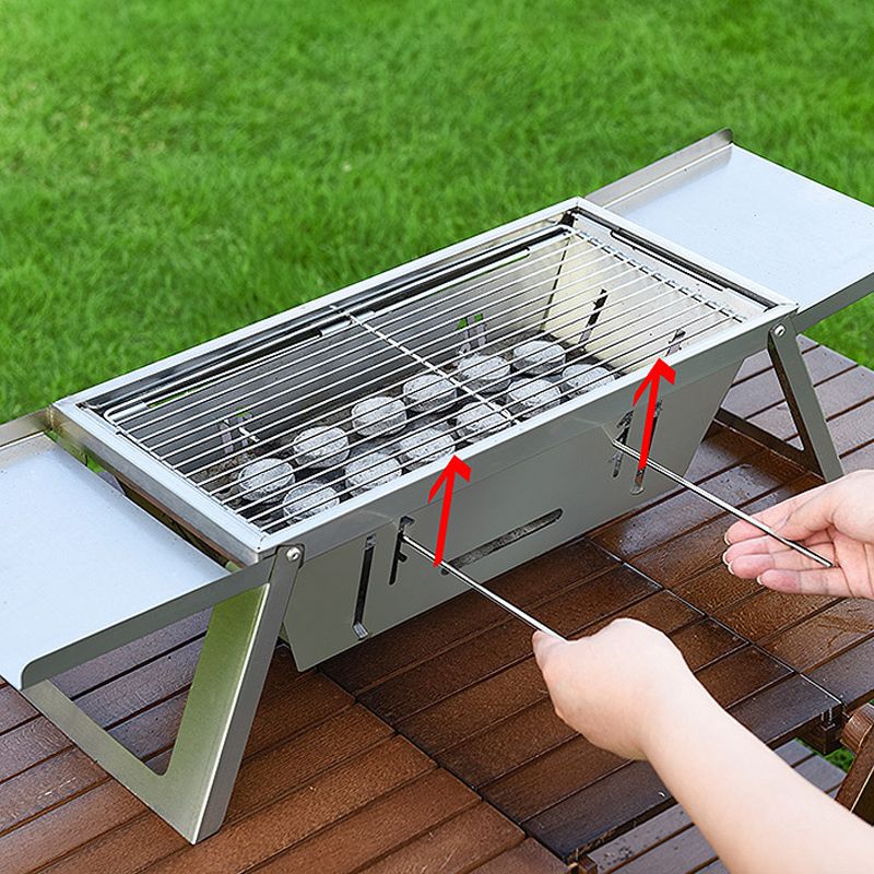 🔥🔥⏳ Limite de production de 66% 🎁 Gril extérieur pliable en acier inoxydable - Image 2