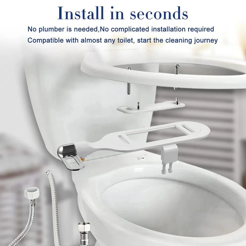 📢📢50 % de réduction !! ⏰ Accessoire de Bidet Sans Électricité à Double Buse