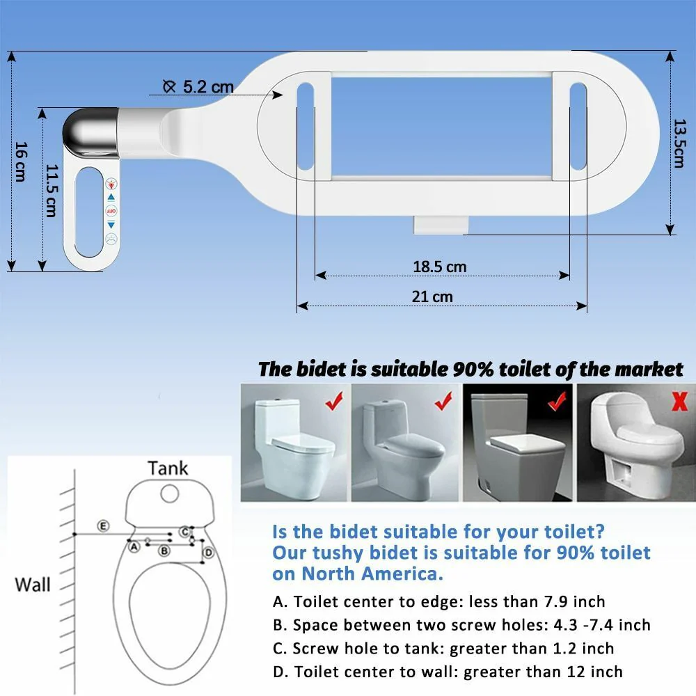 📢📢50 % de réduction !! ⏰ Accessoire de Bidet Sans Électricité à Double Buse - Image 8