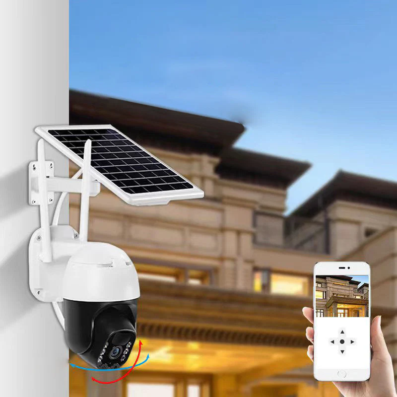 đ„CamĂ©ra de surveillance solaire sans fil intelligenteđLivraison gratuite