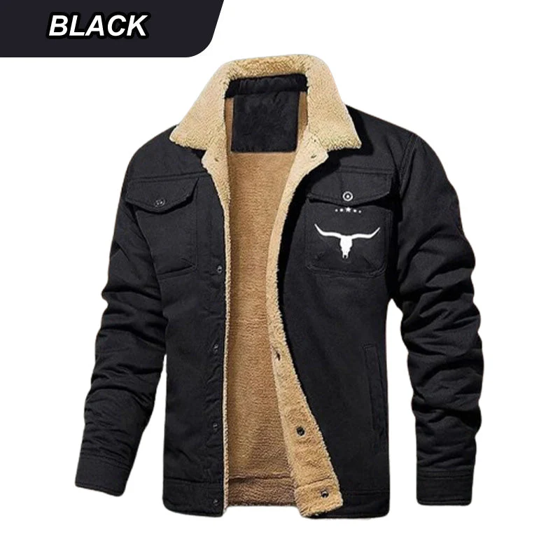 📢📢60 % de réduction !!!✨[Le meilleur cadeau pour lui] Veste chaude rétro pour homme - Image 12