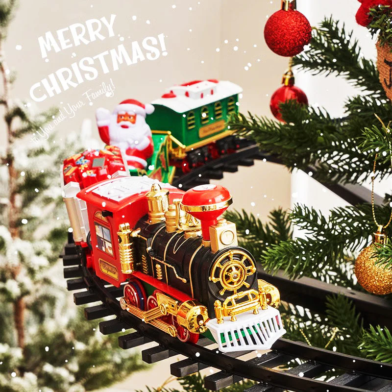 📢📢50% DE RÉDUCTION !!! 🎅Meilleur Cadeau pour Enfants - Train Électrique de Noël - Image 6