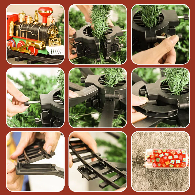 📢📢50% DE RÉDUCTION !!! 🎅Meilleur Cadeau pour Enfants - Train Électrique de Noël - Image 8