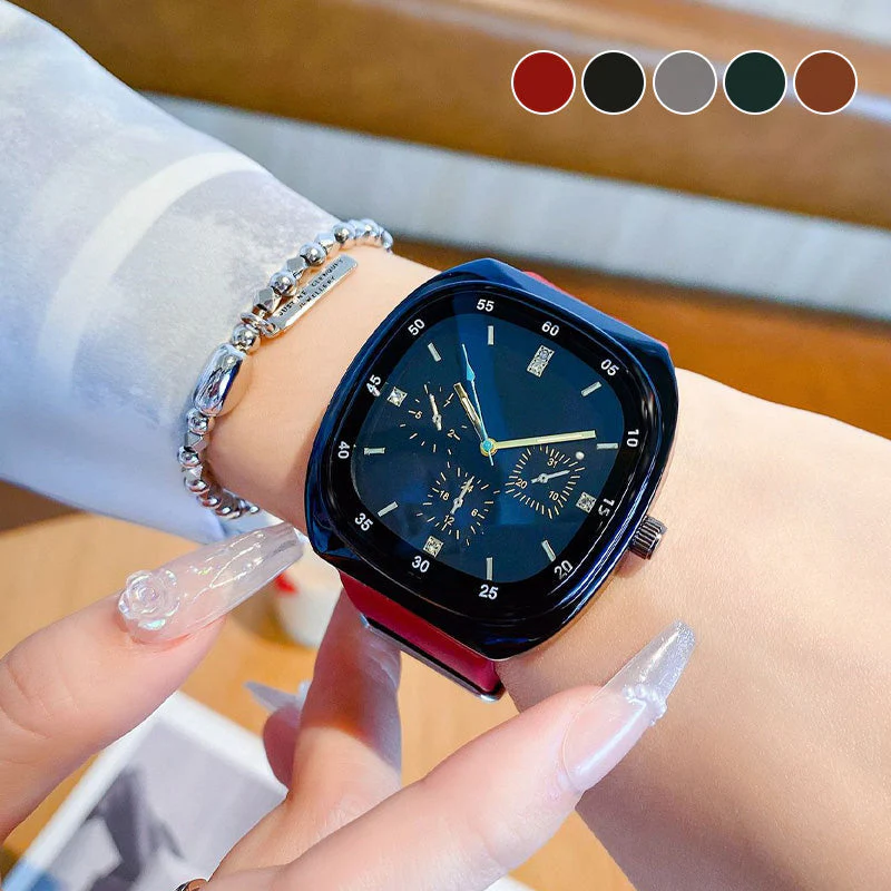 đąđą60 % DE RĂDUCTION !! â° Montre Quartz 42mm â Design ĂpurĂ©, Respirant & ĂlĂ©gant pour Tous les Jours đ°ïž