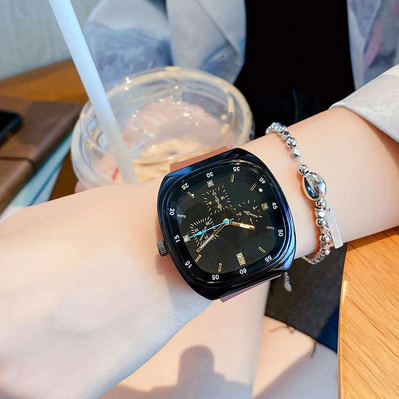 đąđą60 % DE RĂDUCTION !! â° Montre Quartz 42mm â Design ĂpurĂ©, Respirant & ĂlĂ©gant pour Tous les Jours đ°ïž - Image 5