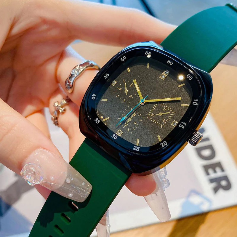 đąđą60 % DE RĂDUCTION !! â° Montre Quartz 42mm â Design ĂpurĂ©, Respirant & ĂlĂ©gant pour Tous les Jours đ°ïž - Image 6