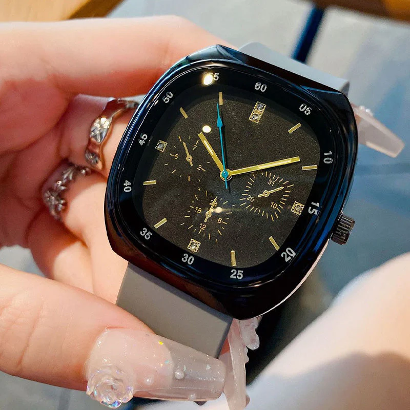 đąđą60 % DE RĂDUCTION !! â° Montre Quartz 42mm â Design ĂpurĂ©, Respirant & ĂlĂ©gant pour Tous les Jours đ°ïž - Image 8