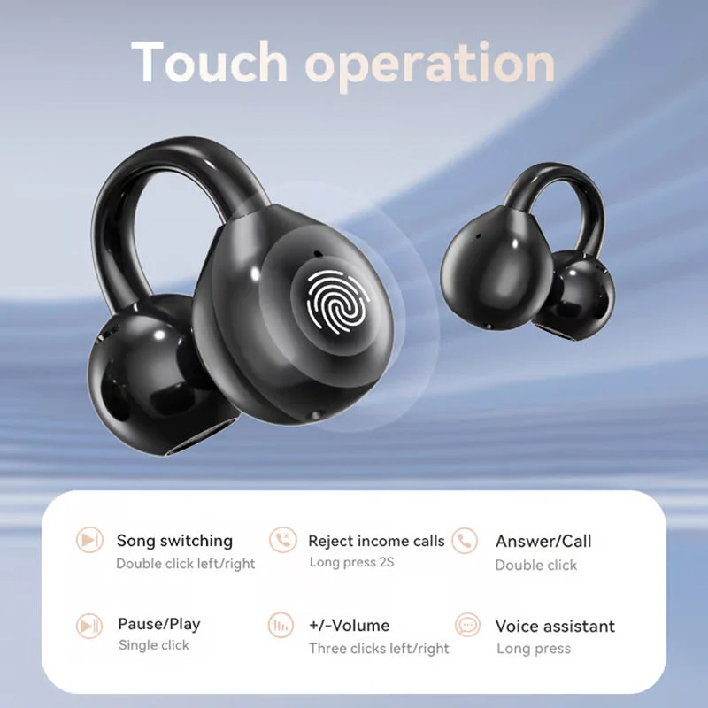 🎧🔥 Vente chaude 2025 🔥 Écouteurs clip Bluetooth - musique gratuite sans fil avec style et commodité - Image 8