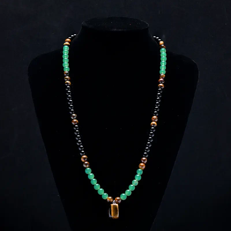 đąđą60 % DE RĂDUCTION !! â°Collier bohĂšme en perles de pierre naturelle