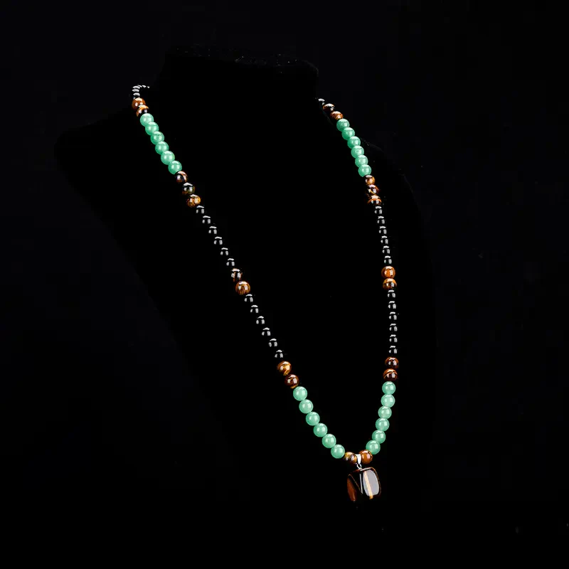 đąđą60 % DE RĂDUCTION !! â°Collier bohĂšme en perles de pierre naturelle - Image 2