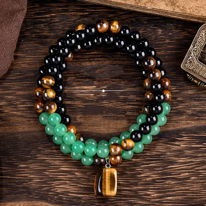 đąđą60 % DE RĂDUCTION !! â°Collier bohĂšme en perles de pierre naturelle - Image 3