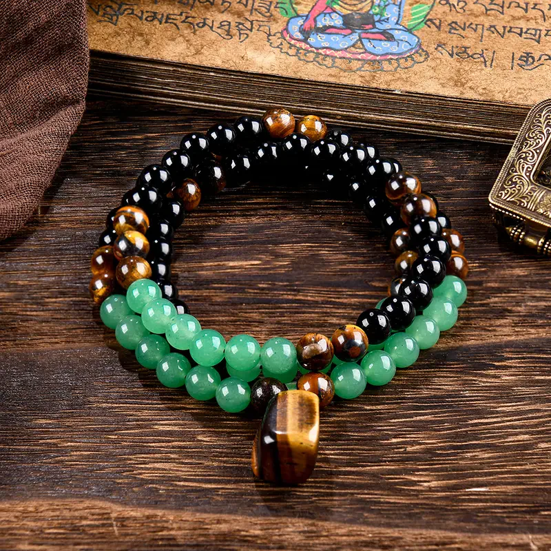 đąđą60 % DE RĂDUCTION !! â°Collier bohĂšme en perles de pierre naturelle - Image 4
