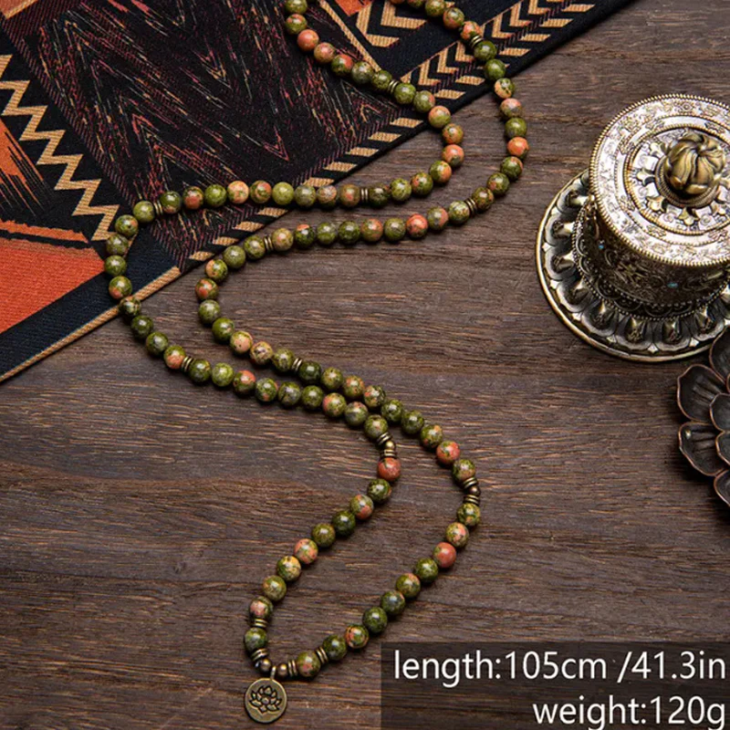 đąđą60 % DE RĂDUCTION !! â°Collier bohĂšme en perles de pierre naturelle - Image 8