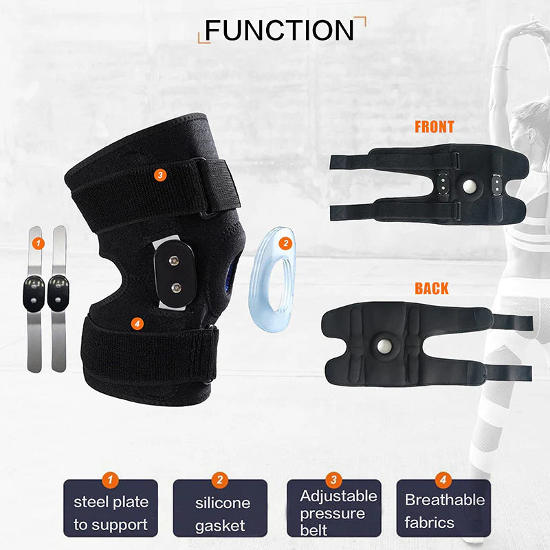 🏆Dernier jour des soldes : 50 % de réduction !!⏰Genouillère de Support Respirante et Ajustable - Image 8