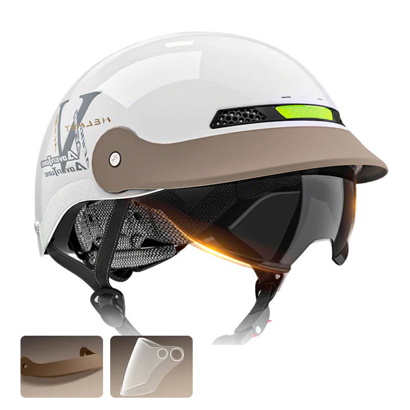 🛡️Casque de moto léger, respirant et résistant aux chocs📢📢3 dernières heures : Grande vente⏰⏰ - Image 6
