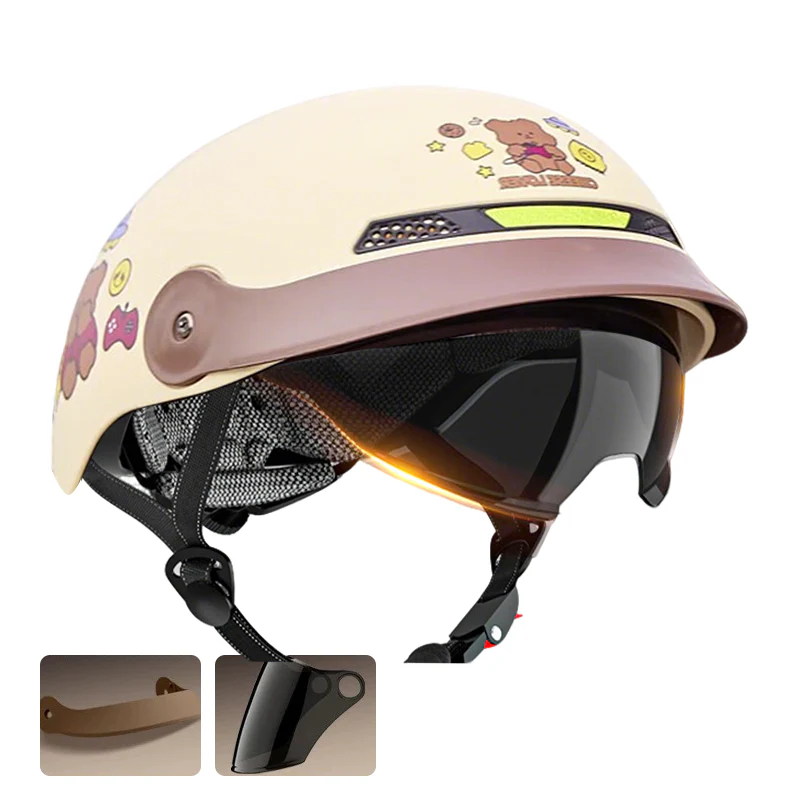 🛡️Casque de moto léger, respirant et résistant aux chocs📢📢3 dernières heures : Grande vente⏰⏰ - Image 9