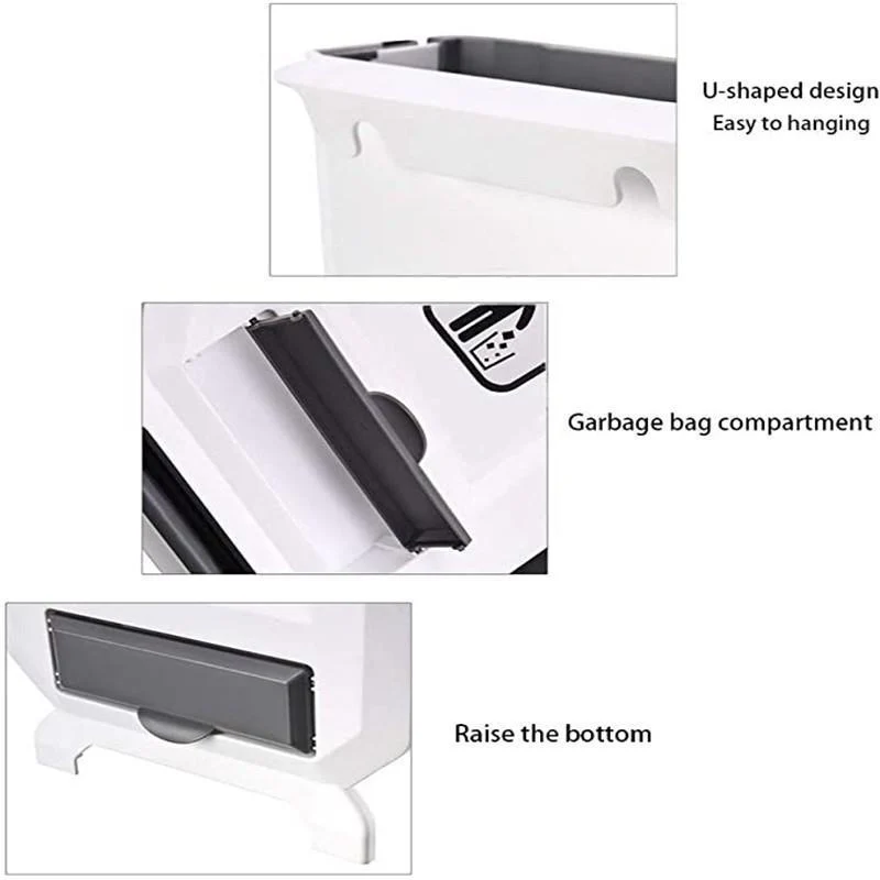 🚀😍Obtenez 5 rouleaux de sacs poubelle gratuitement🗑️Poubelle pliable pour armoires de cuisine✨ - Image 10