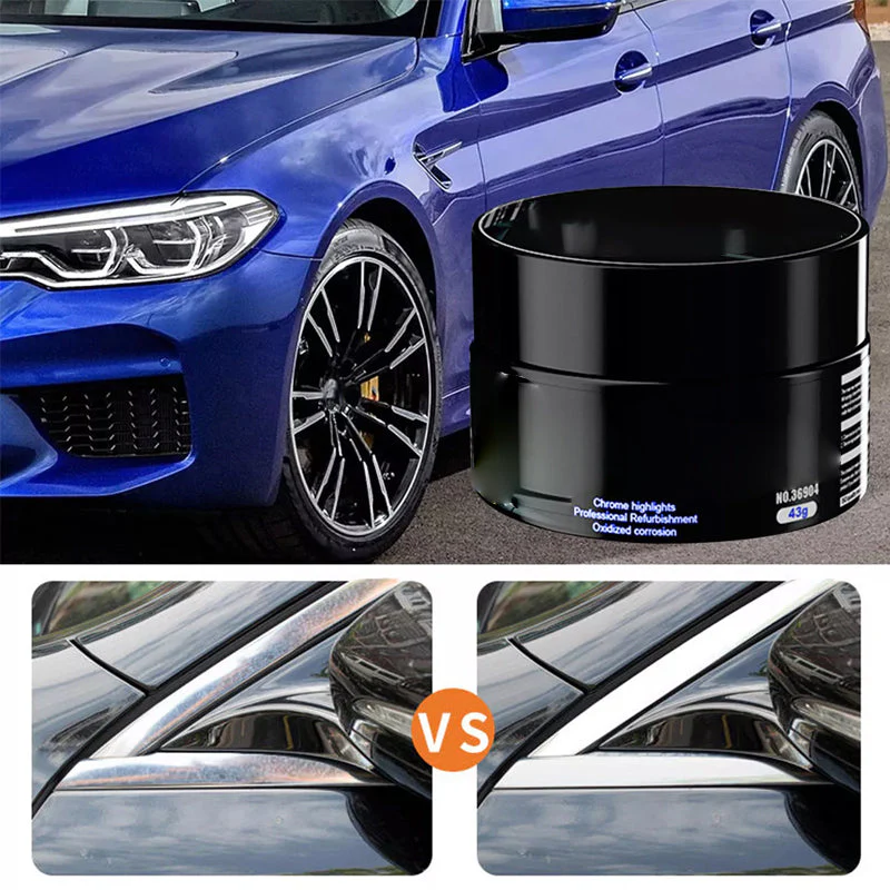 đą50% DE RĂDUCTION !â°Kit de polish chromĂ© et antirouille pour voiture - Image 2